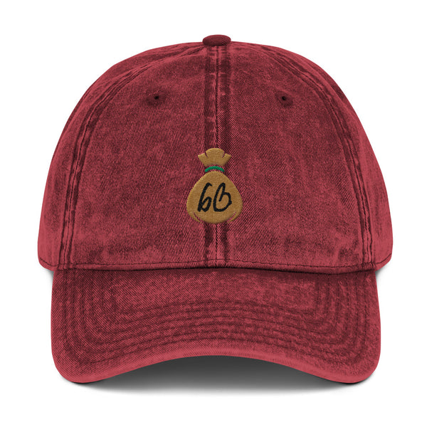 bb Bag Logo Vintage Cotton Twill Hat