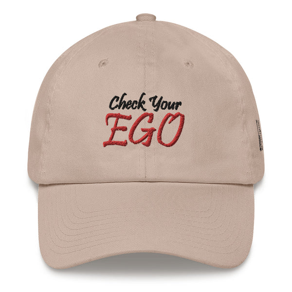 Check Your Ego Dad Hat