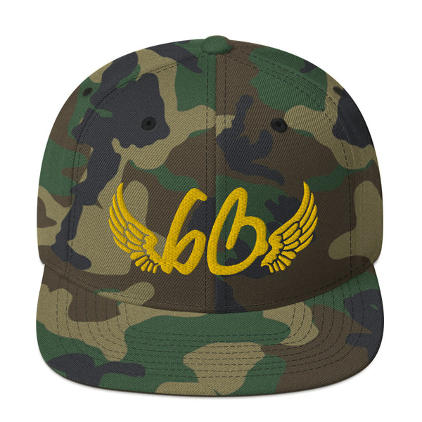 bb Angel Wings Snapback Hat