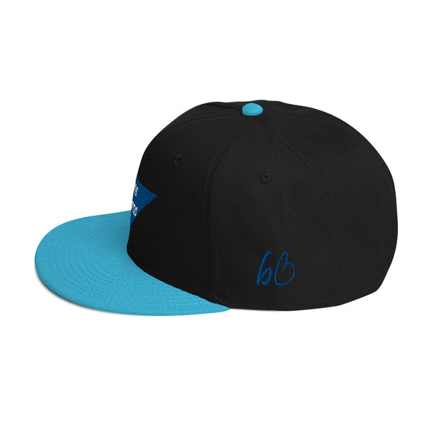 Upside Down Triangle Bryans Bros Logo Snapback Hat