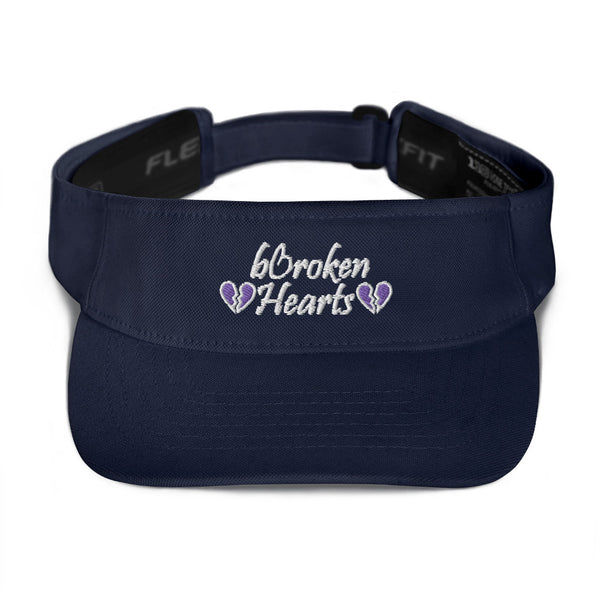 Broken Hearts FlexFit Visor