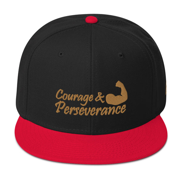 Courage & Perseverance Snapback Hat