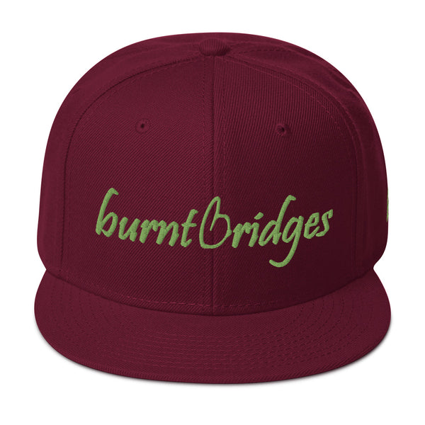 Burnt Bridges Snapback Hat