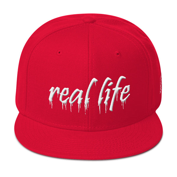 Real Life Snapback Hat