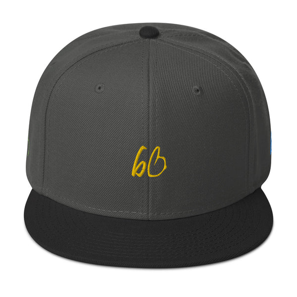 Sun, Sea, Land And Clouds bb Snapback Hat