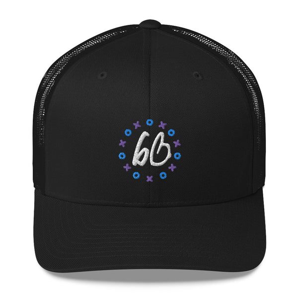 bb XO Logo Trucker Hat