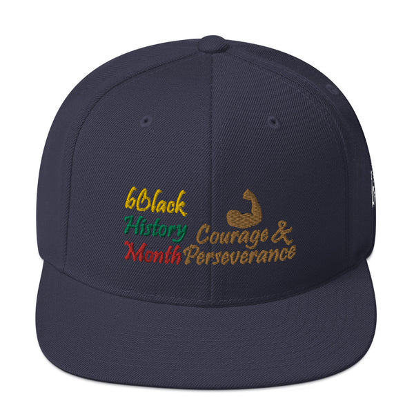 BHM Courage & Perseverance Snapback Hat