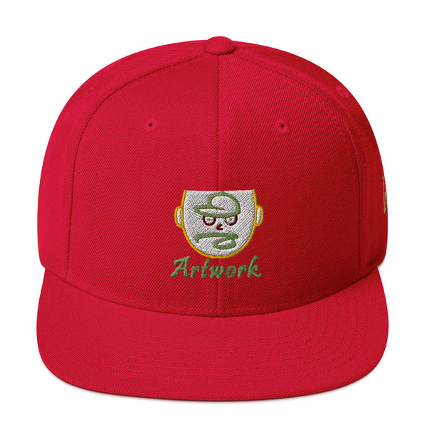 bb Artwork Snapback Hat