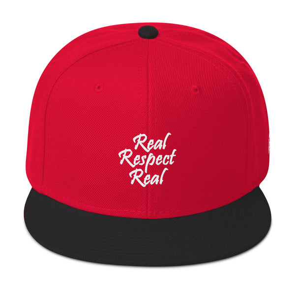 Real Respect Real Snapback Hat