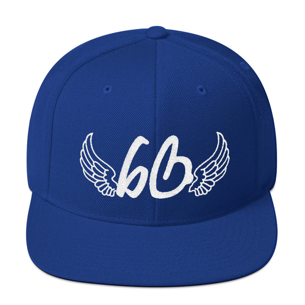 bb With Angel Wings Snapback Hat