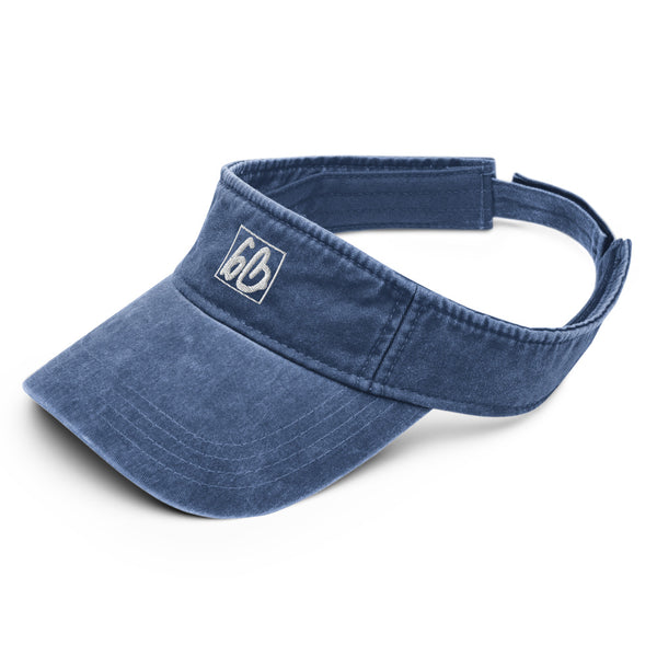 bb Box Logo Denim Flexfit Visor