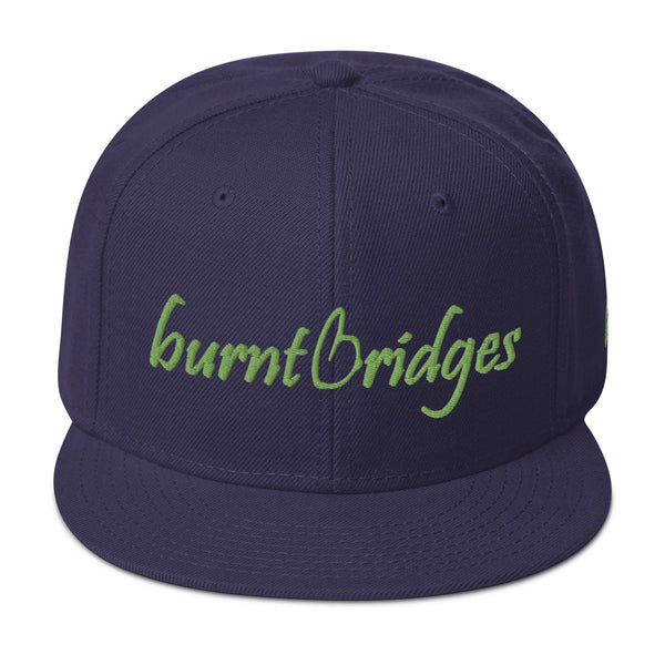 Burnt Bridges Snapback Hat