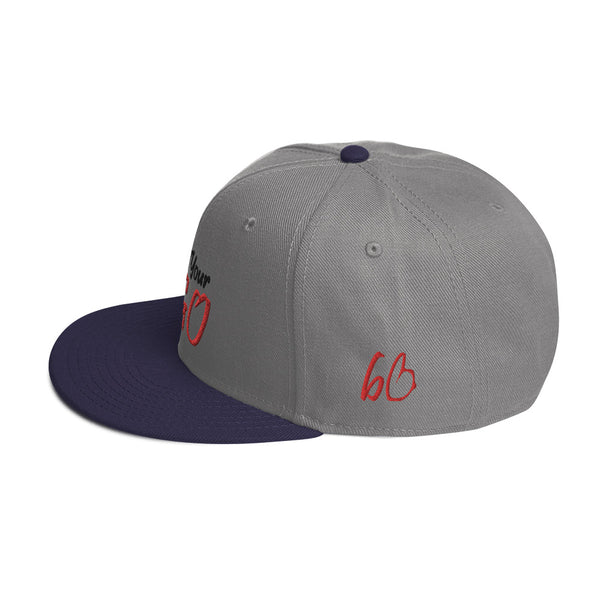 Check Your Ego Snapback Hat