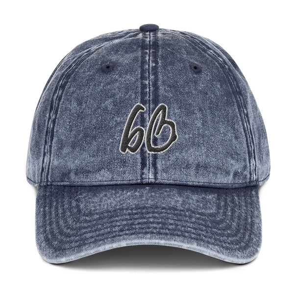 bb Logo Vintage Cotton Twill Dad Hat