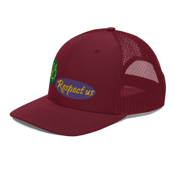 bb Respect Us Trucker Hat