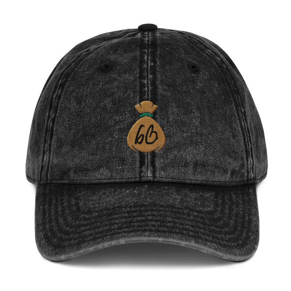 bb Bag Logo Vintage Cotton Twill Hat