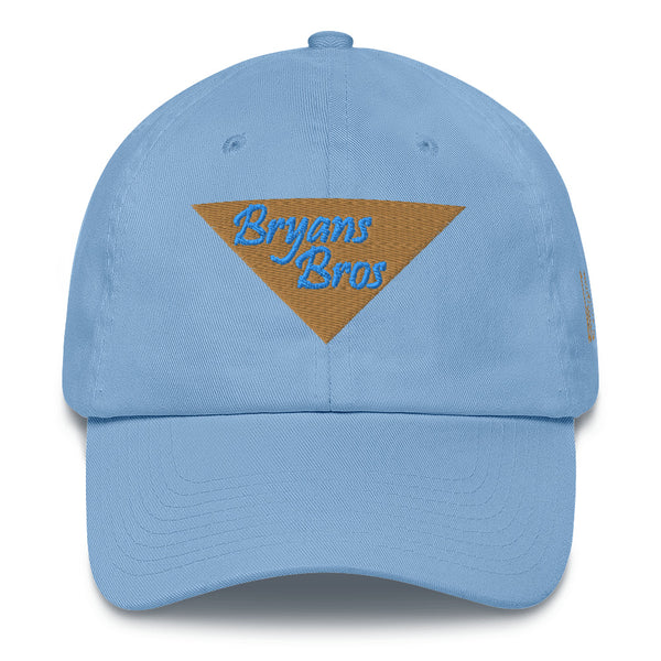 Upside Down Triangle Bryans Bros Logo Cotton Dad Hat