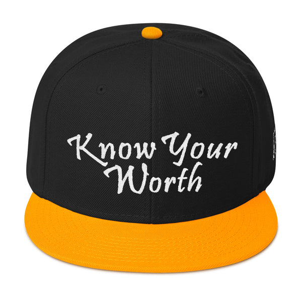 Know Your Worth Snapback Hat