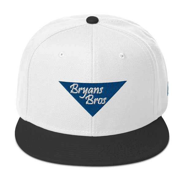 Upside Down Triangle Bryans Bros Logo Snapback Hat