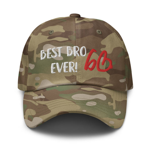 BEST BRO EVER! Multicam Dad Hat
