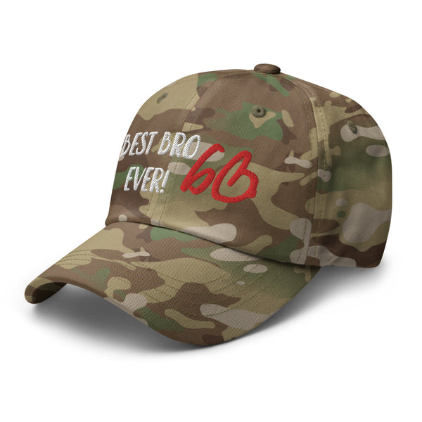 BEST BRO EVER! Multicam Dad Hat