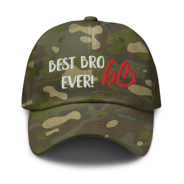 BEST BRO EVER! Multicam Dad Hat
