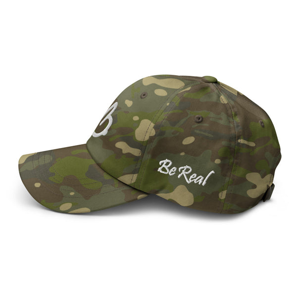 bb Logo Multicam Dad Hat