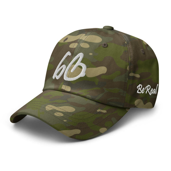 bb Logo Multicam Dad Hat
