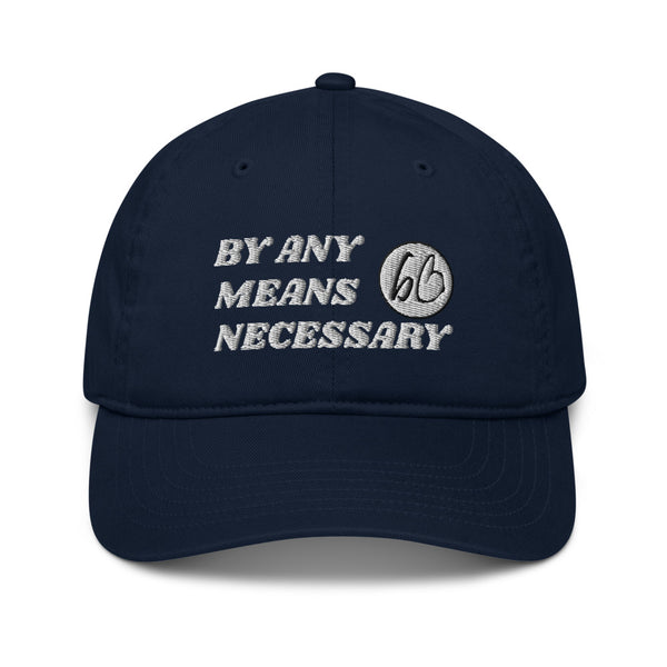 BY ANY MEANS NECESSARY Organic Dad Hat