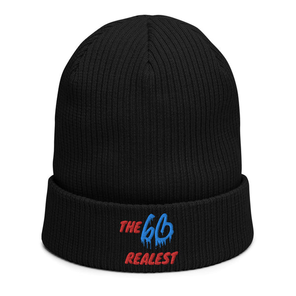 THE REALEST Organic Ribbed Beanie