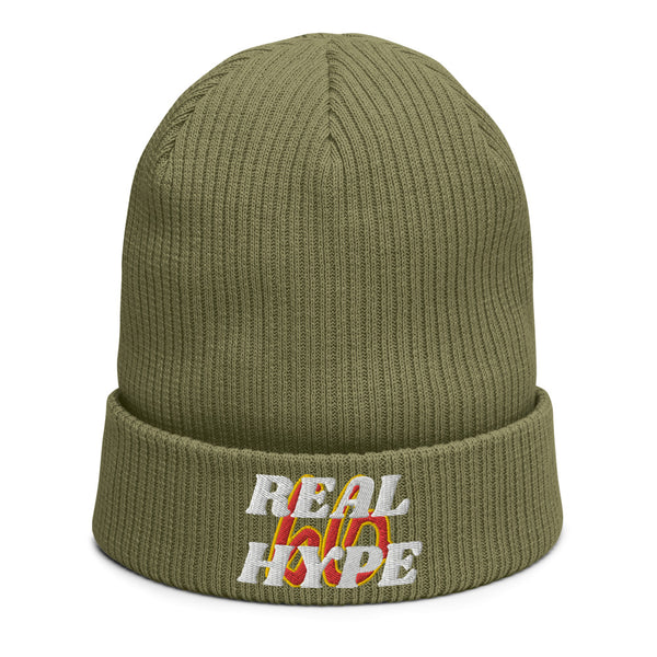 REAL HYPE Organic Ribbed Beanie