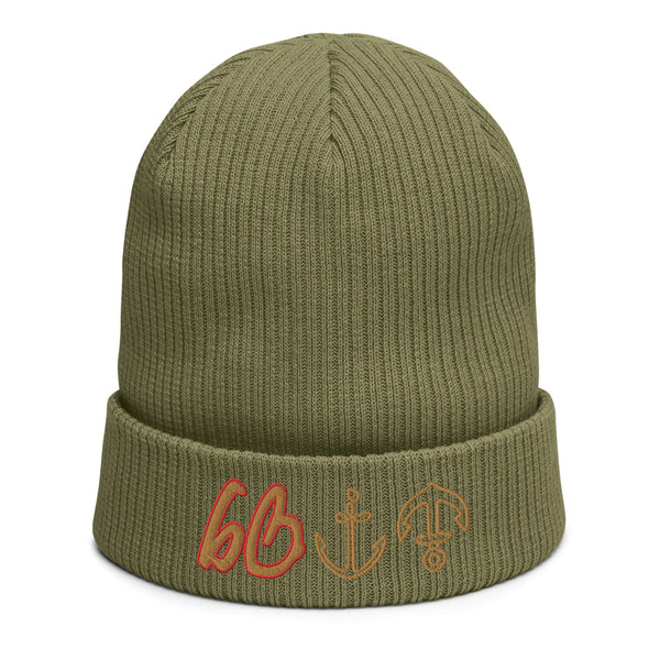 bb ANCHORS Organic Ribbed Beanie