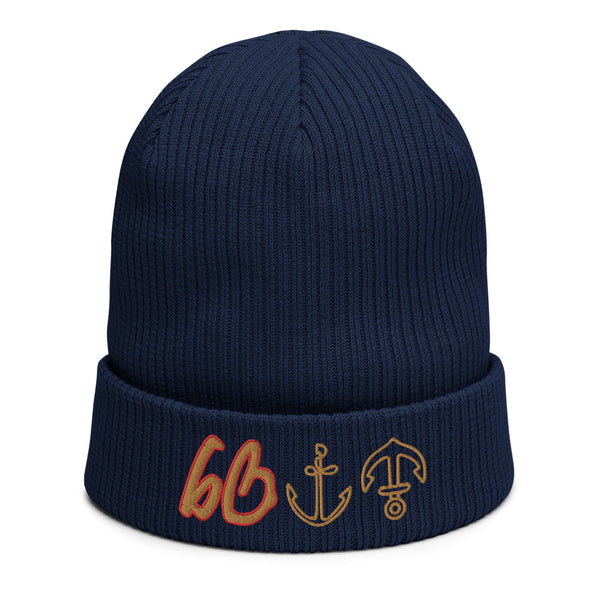 bb ANCHORS Organic Ribbed Beanie