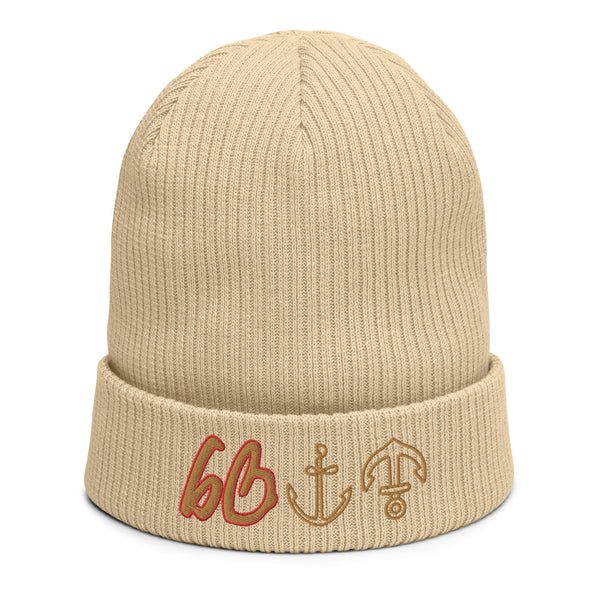 bb ANCHORS Organic Ribbed Beanie