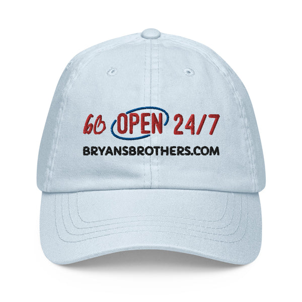 bb OPEN 24/7 Pastel Baseball Hat