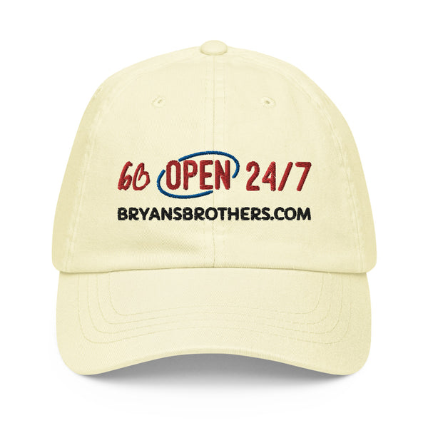 bb OPEN 24/7 Pastel Baseball Hat