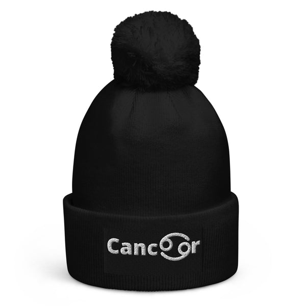 Cancer A & K Zodiacs Pom Pom Beanie