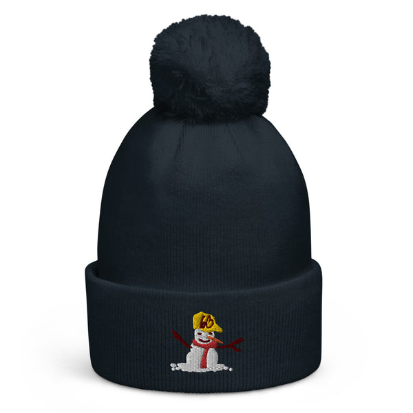 bb Snowman Pom Pom Beanie