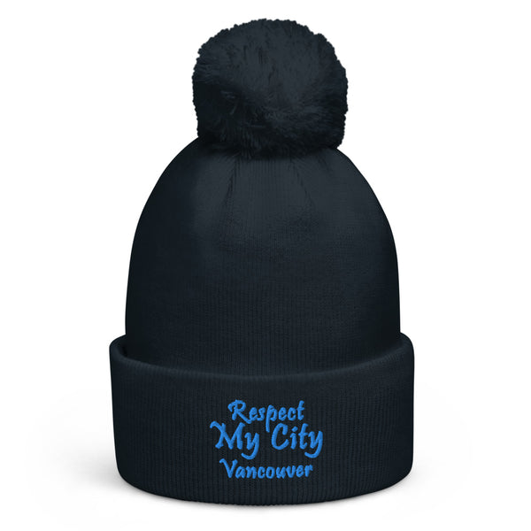 Respect My City Vancouver Pom Pom Beanie