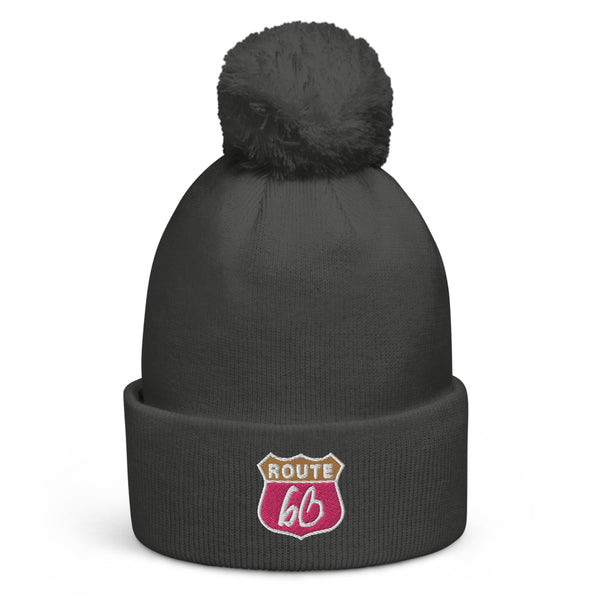 ROUTE bb Pom Pom Beanie