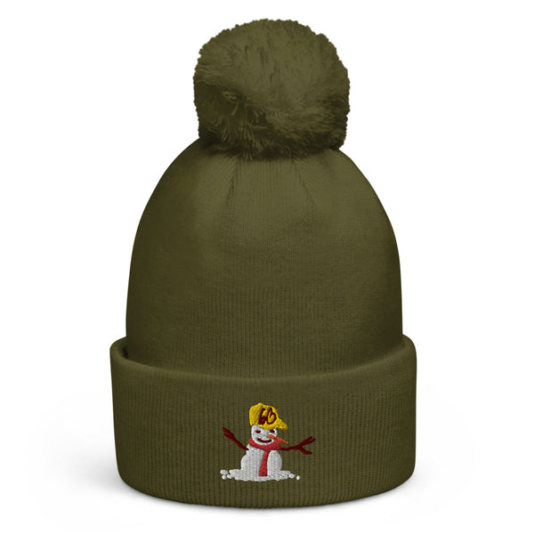 bb Snowman Pom Pom Beanie