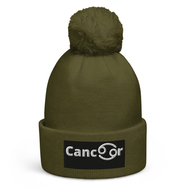 Cancer A & K Zodiacs Pom Pom Beanie