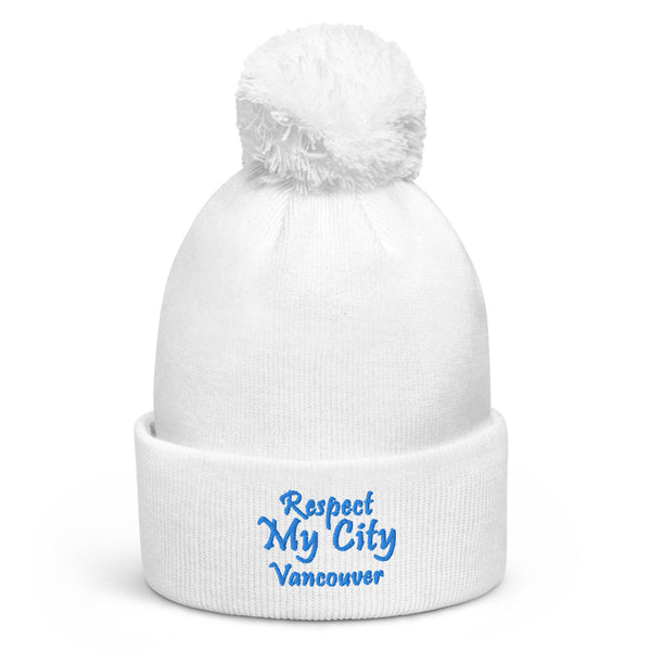 Respect My City Vancouver Pom Pom Beanie