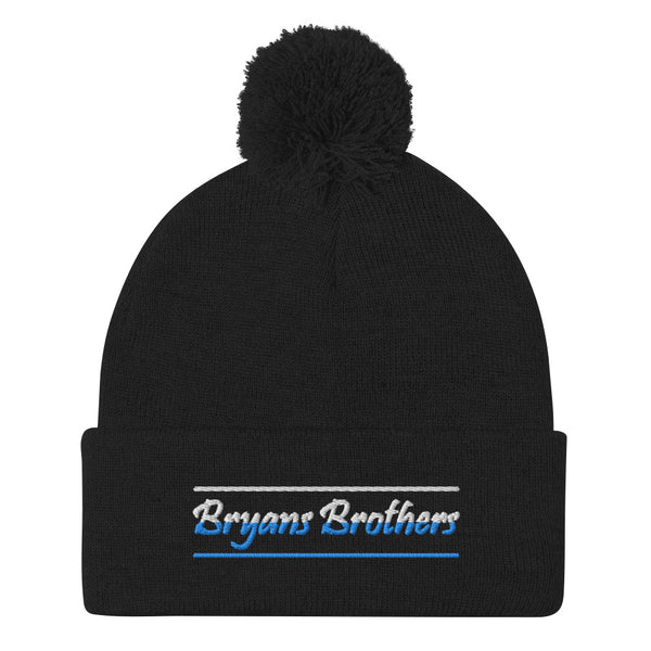 Two Tone Bryans Brothers Pom-Pom Beanie