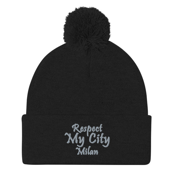 Respect My City Milan Pom-Pom Beanie