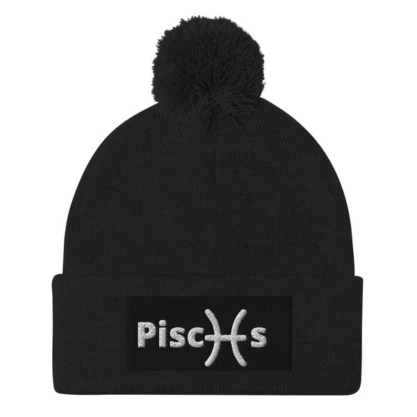 Pisces A & K Zodiacs Pom-Pom Beanie