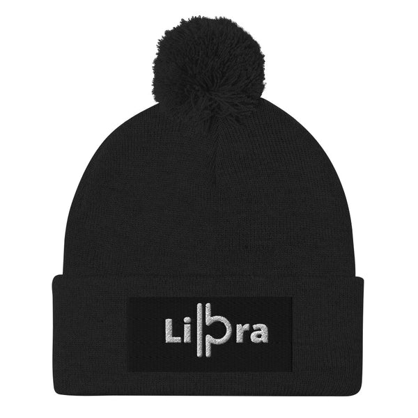Libra A & K Zodiacs Pom-Pom Beanie