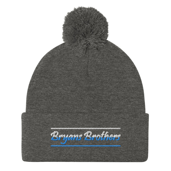 Two Tone Bryans Brothers Pom-Pom Beanie