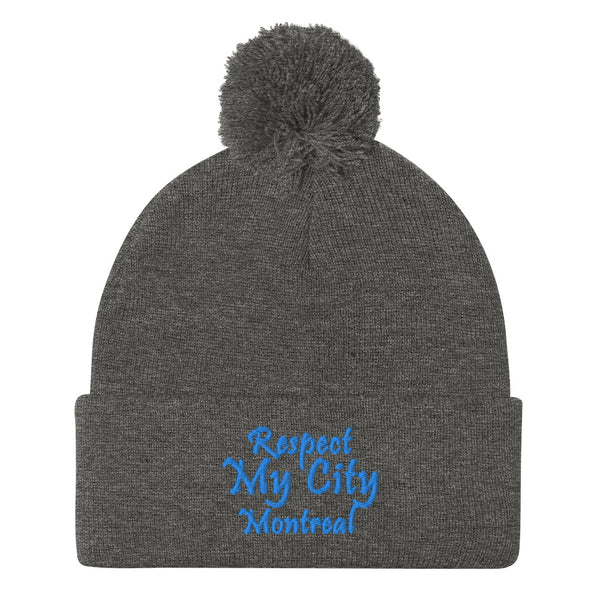 Respect My City Montreal Pom-Pom Beanie