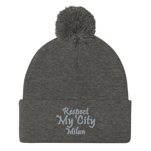 Respect My City Milan Pom-Pom Beanie